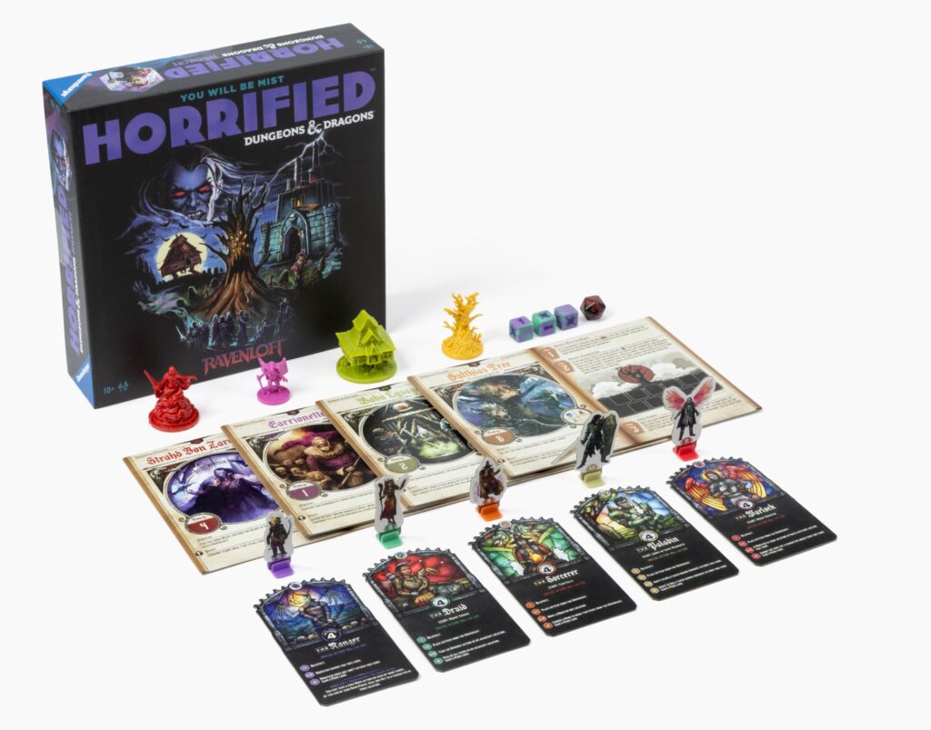 New horrified d&d board game goes to ravenloft, and here’s your exclusive first look at it
