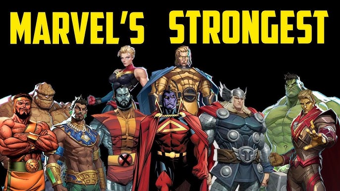 Yelzkizi top 10 physically strongest marvel characters (ranked by raw strength)