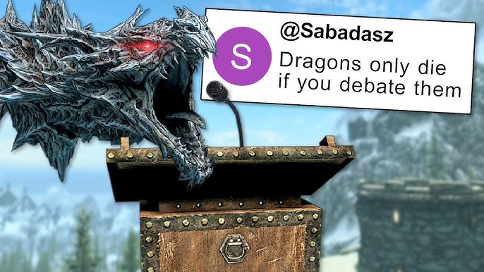 Yelzkizi in this skyrim mod, you have to debate dragons to kill them: how blurbs’ twitch chat dragon debates work