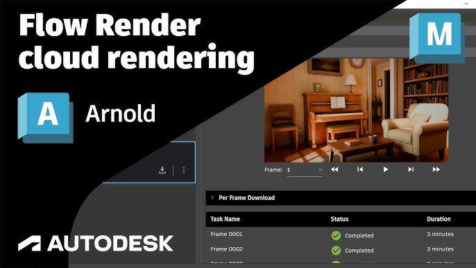 Yelzkizi autodesk releases arnold 7. 5. 1 with free cloud rendering: flow render tech preview, limits, and what’s new