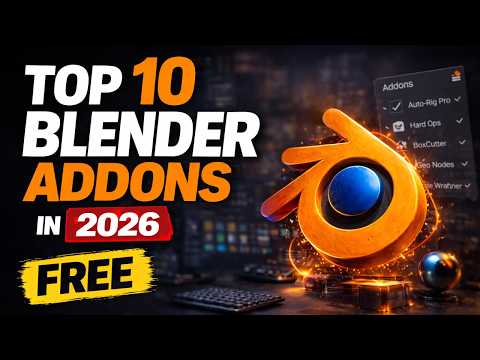 Best new free blender addons in 2026: must-have blender extensions for blender 4. 2 lts+