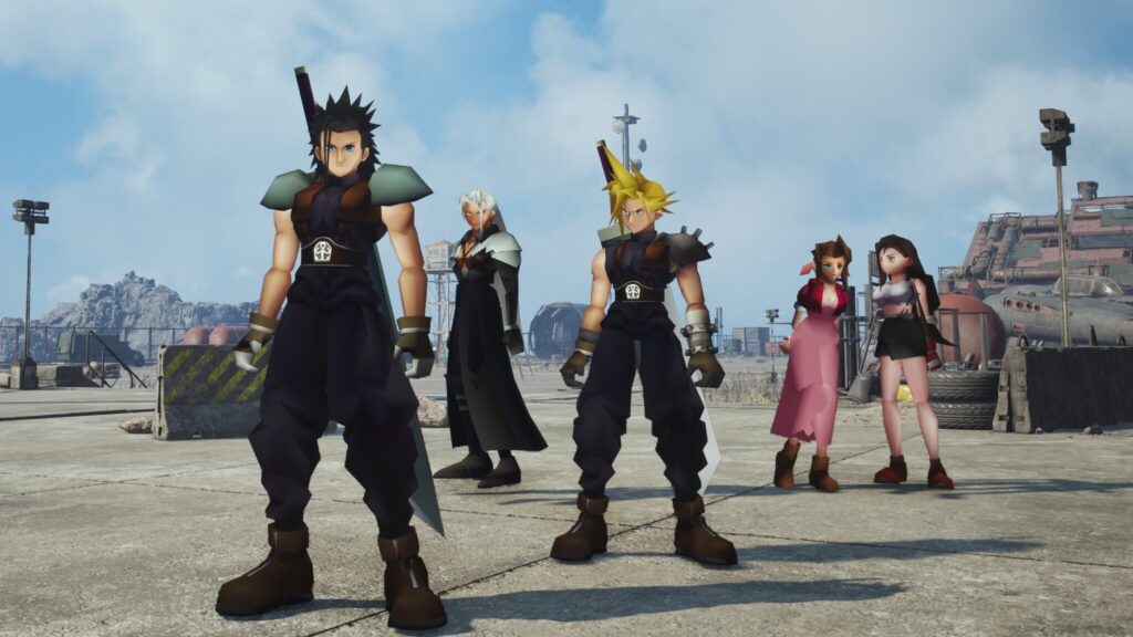 Yelzkizi  final fantasy 7 modder brings og polygon character designs to final fantasy vii rebirth: “them polygons got that aura