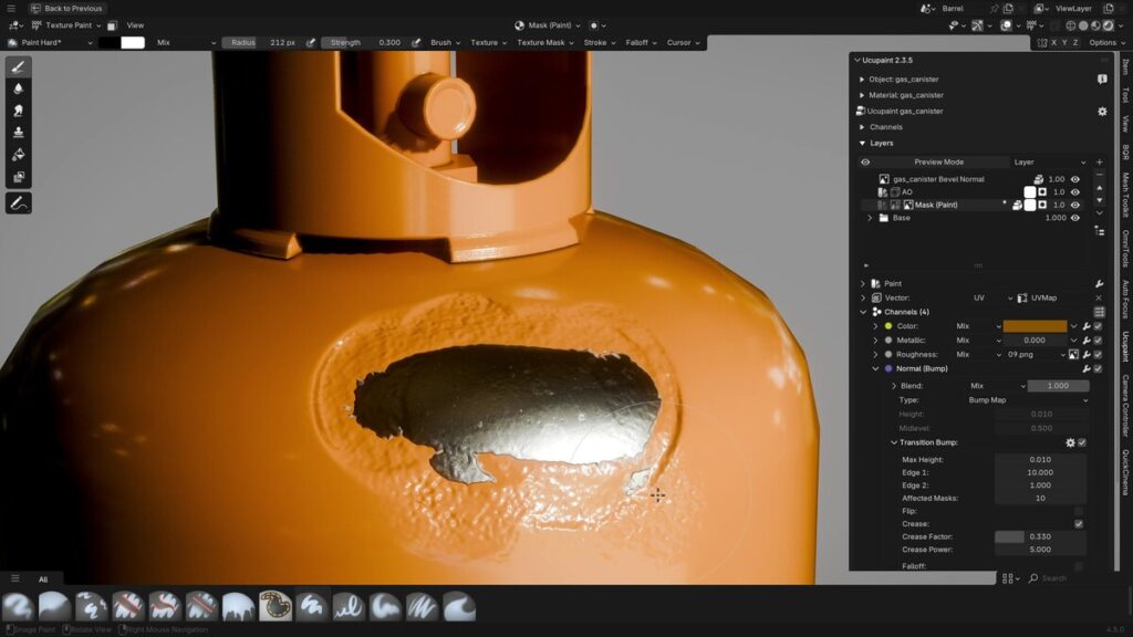 Yelzkizi ucupaint for beginners: how to texture paint with layers in blender (step-by-step)