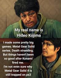 Wants players “impacted, not entertained”: on , higgs, and kojima’s “big swings” philosophy