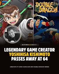 yelzkizi Double Dragon, River City Creator Yoshihisa Kishimoto Passes Away at 64