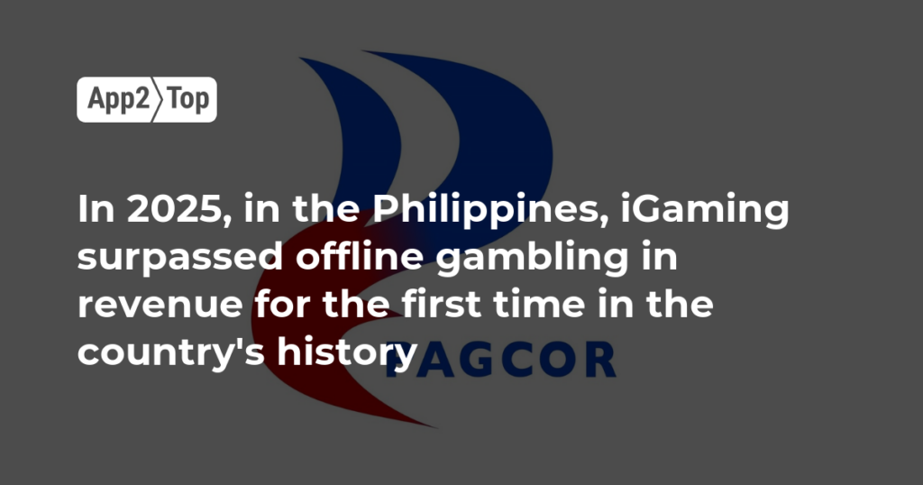 Philippines igaming revenue overtakes offline gambling in 2025 for the first time