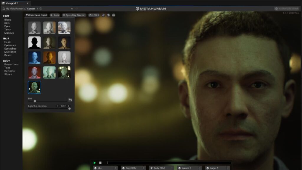 Yelzkizi cinematic metahuman look at system in unreal engine: eye + head tracking for sequencer