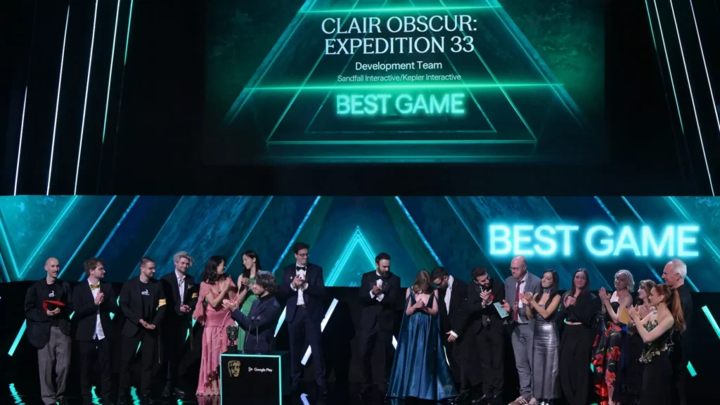 Yelzkizi clair obscur: expedition 33 and dispatch lead bafta games awards 2026 nominations