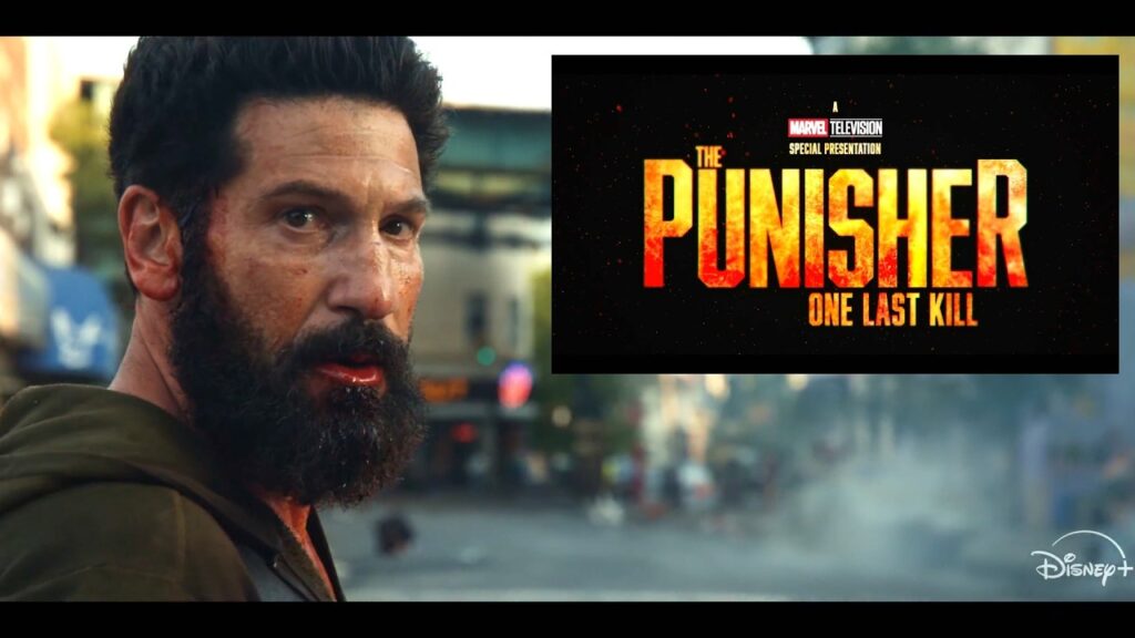 Yelzkizi context: marvel has released the official trailer for a marvel television special presentation: the punisher: one last kill, starring jon bernthal, with a disney+ premiere date set for may 12, 2026.