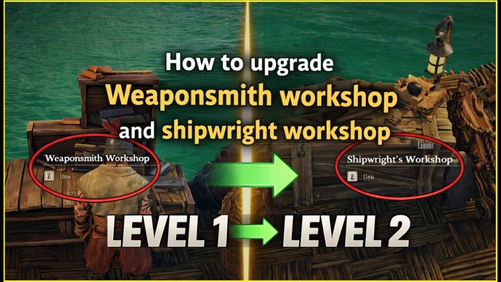 How to upgrade workbench levels in windrose (level 2 & 3 guide + materials & unlocks)