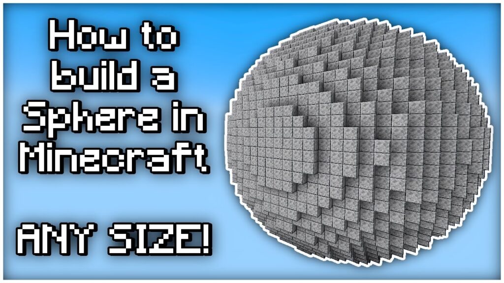 Minecraft mod lets you control giant sphere that absorbs blocks