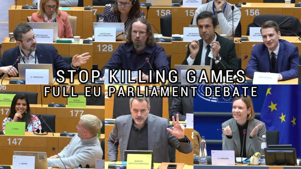 Should video game publishers be allowed to disable games you bought? What the european parliament hearing on “stop destroying videogames” means