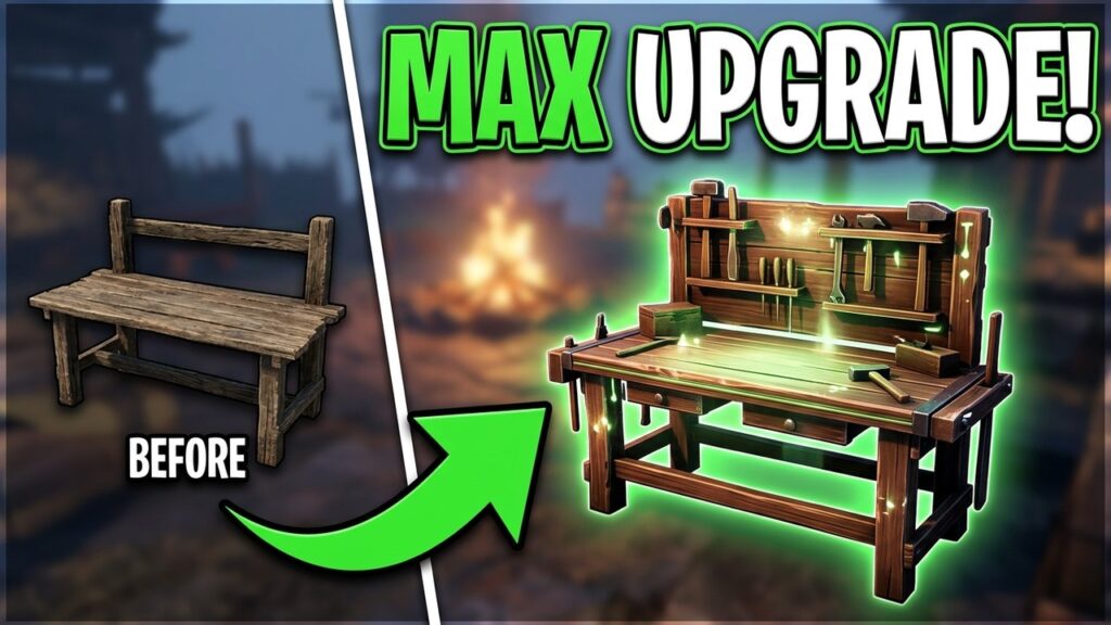 How to upgrade workbench levels in windrose (level 2 & 3 guide + materials & unlocks)