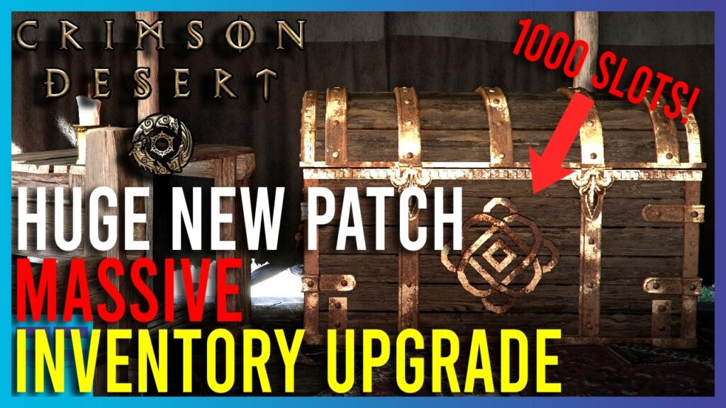 Crimson desert patch next week: difficulty settings and inventory tabs
