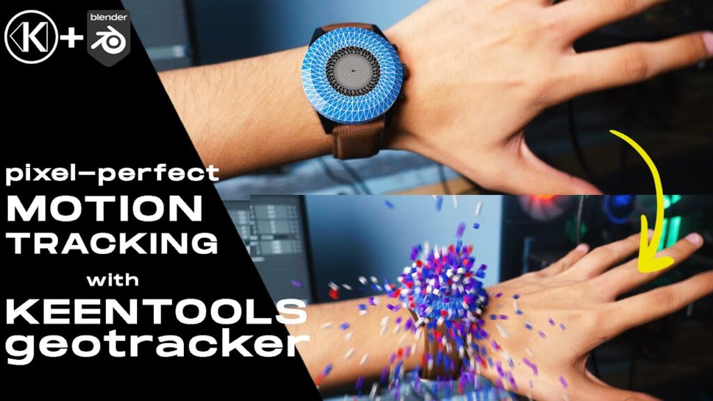 Keentools releases geotracker for houdini in open beta: geometry-based object and camera tracking inside houdini