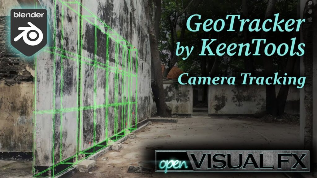 Keentools releases geotracker for houdini in open beta: geometry-based object and camera tracking inside houdini