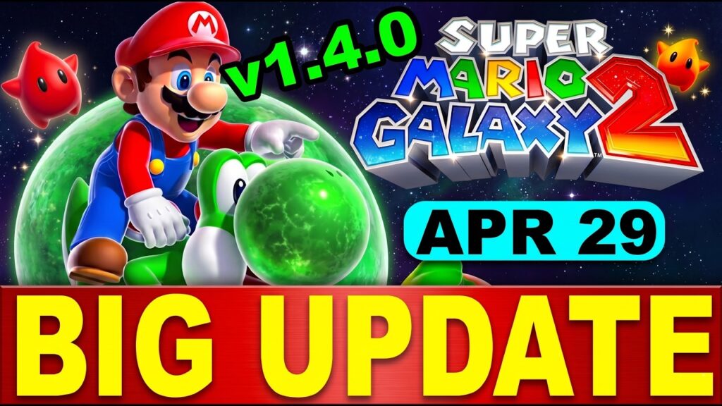 Super mario galaxy 2 surprise update adds more story: version 1. 4. 0 patch notes, new storybook chapter, and how to unlock it