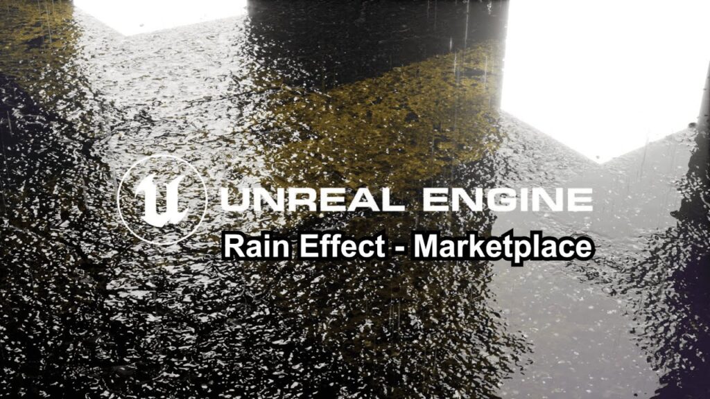 Yelzkizi how to create a dynamic rain system - unreal engine 5 (niagara rain, splashes, and global wetness)