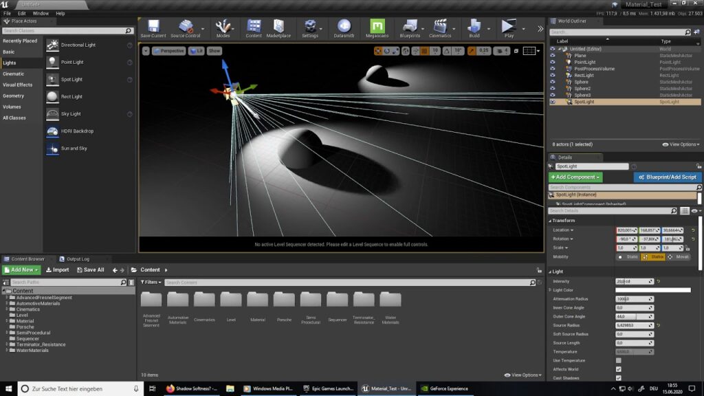 Yelzkizi soft warm shadows in unreal engine using simple math (ue5)