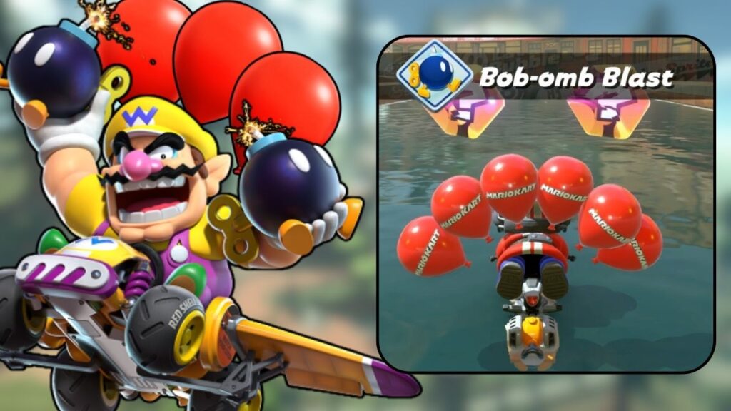 Yelzkizi mario kart world update 1. 6. 0 adds bob-omb blast battle mode, balance changes, and bug fixes