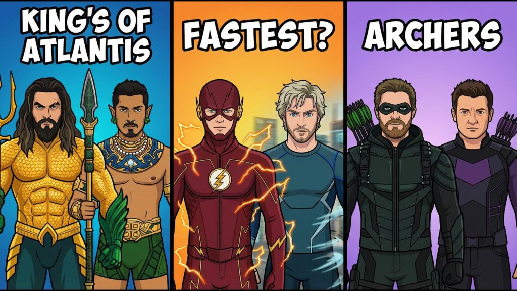 Every marvel & dc copycat explained in detail: the biggest character & team parallels (who came first? )