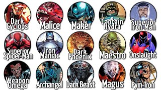 Yelzkizi marvel heroes and their evil version: the best dark counterparts, alternate universes, and corrupted variants
