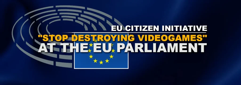 Should video game publishers be allowed to disable games you bought? What the european parliament hearing on “stop destroying videogames” means