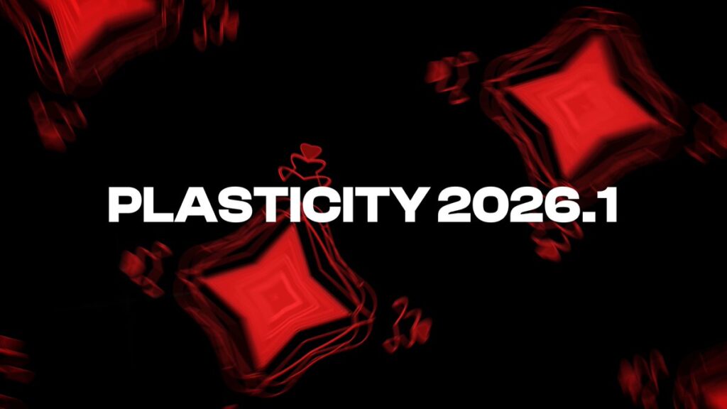 Plasticity 2026. 1 adds new commands & improves old ones: polysplines, slot, and hidden line export