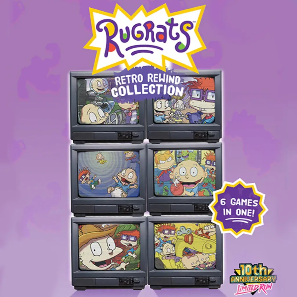A six-game collection of retro rugrats titles is coming next month: release date, platforms, and full game list