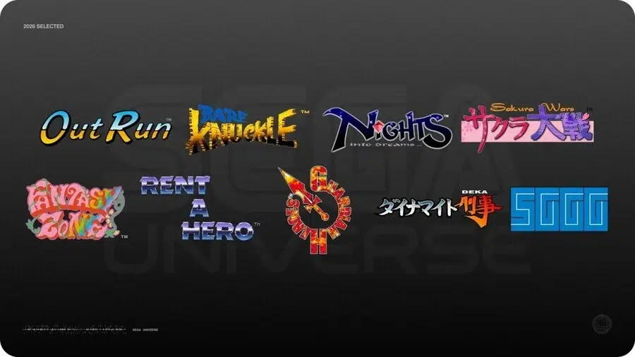 Sega universe initiative highlights outrun, streets of rage, and more: sega universe projects, games list, and what’s next