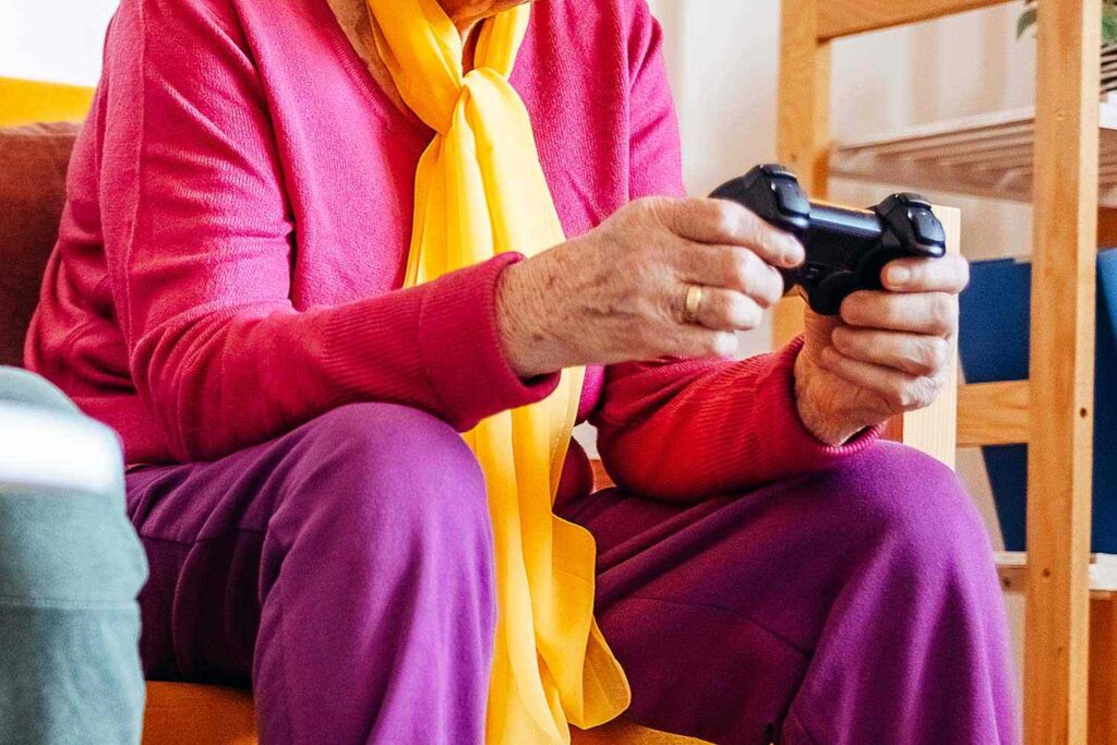 A 91 year old woman who received a wellness check from police was just busy gaming — the viral story explained