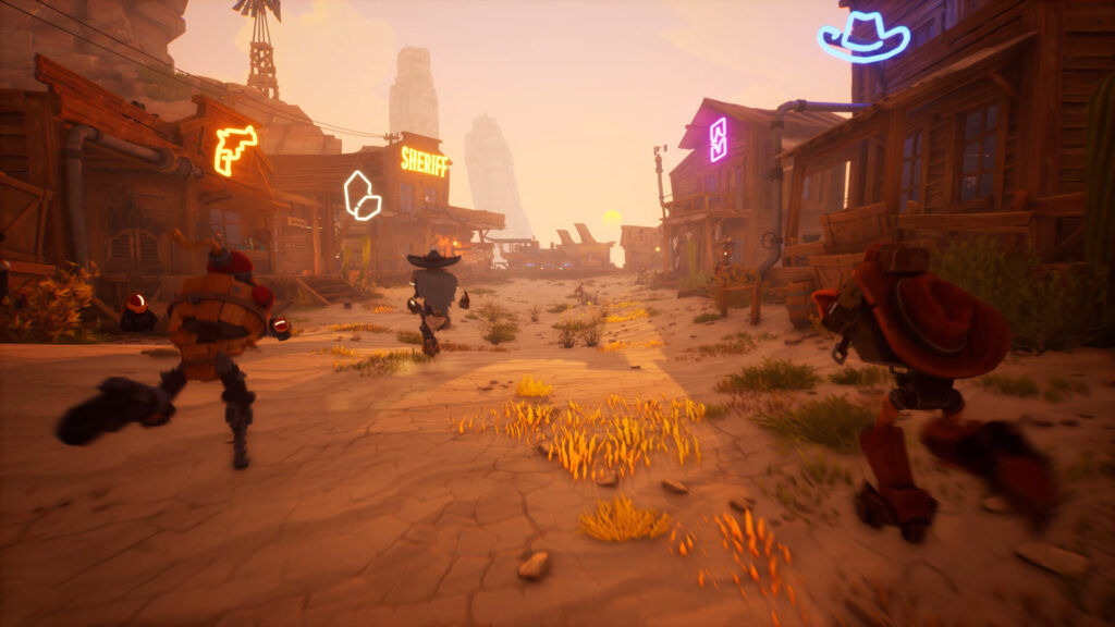 What is far far west? Co-op western fps explained