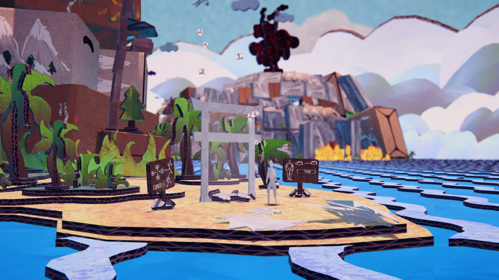 Atmospheric platformer origament: a paper adventure has just launched on steam