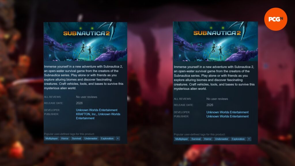 Yelzkizi subnautica 2’s messy publisher drama takes another turn: why krafton vanished from store listings