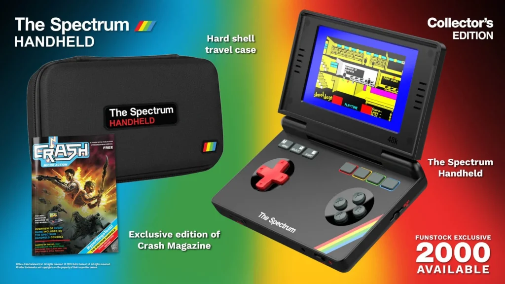 Commodore 64 and zx spectrum clamshell handhelds are coming later this year: price, release date, specs, and built-in games