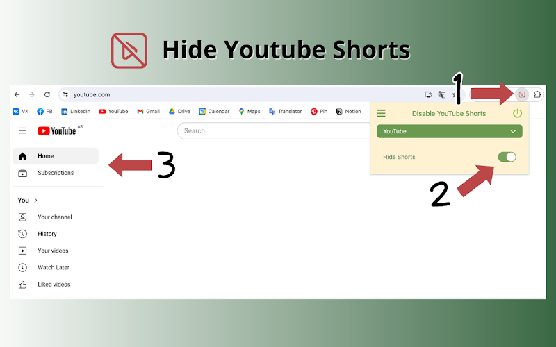 Yelzkizi youtube now lets you hide shorts: how to turn off the shorts feed with the 0-minute limit