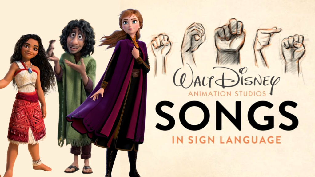 Yelzkizi disney and deaf west theatre respond to readability concerns in fast-paced asl animation (songs in sign language explained)