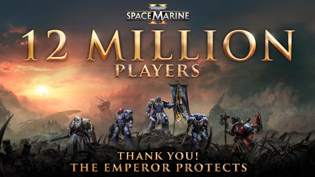 Yelzkizi the audience for warhammer 40,000: space marine 2 has grown to 12 million people — why the playerbase keeps rising