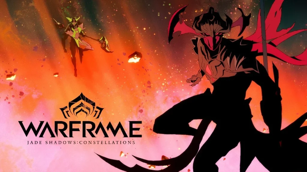 Yelzkizi warframe’s new animated shorts: jade shadows: constellations brings orion vs sirius to life