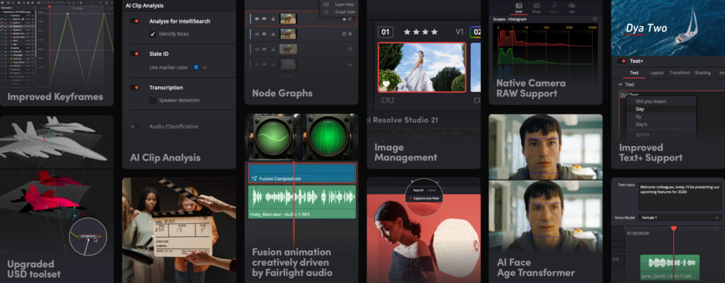 Yelzkizi blackmagic design released davinci resolve 21 in public beta: 15 features, ai tools, and photo workflow changes
