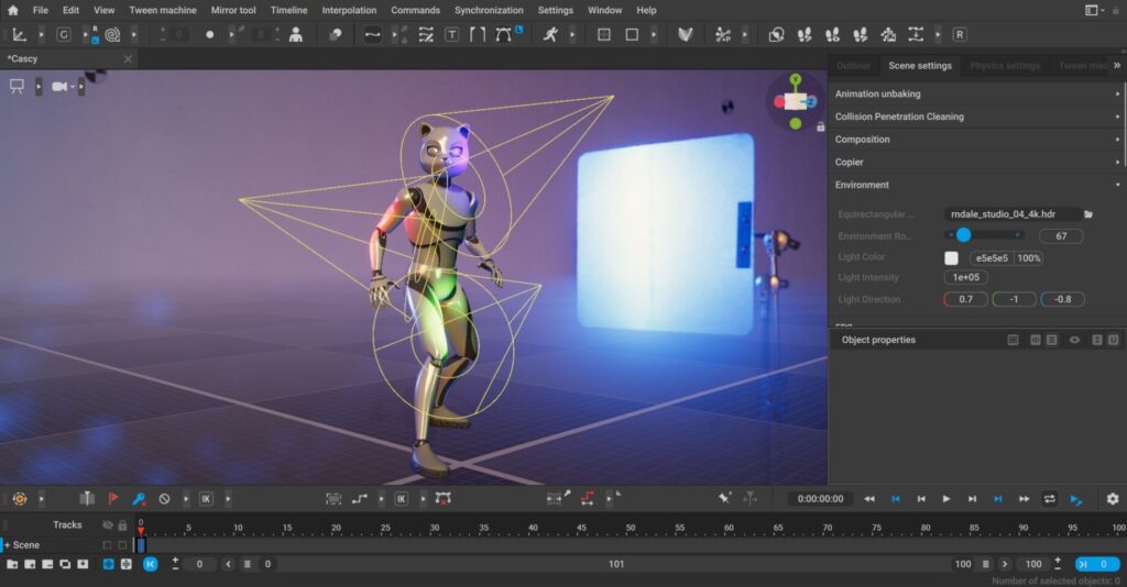 Yelzkizi cascadeur 2026. 1 arrives with rendering engine overhaul: filament rendering, root motion, and unreal live