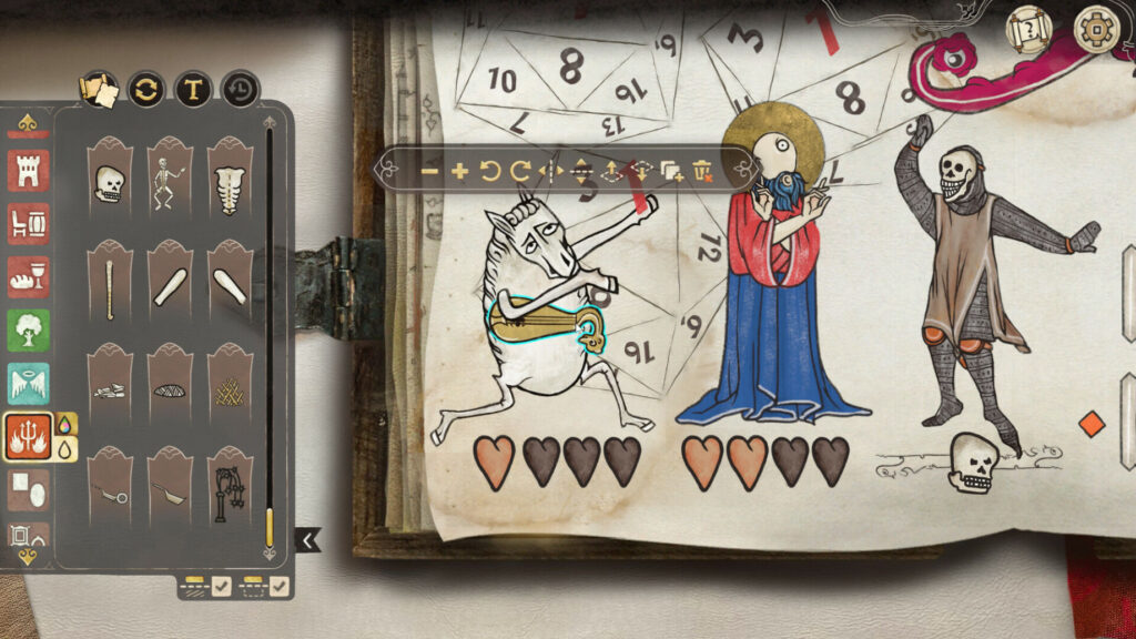 Yelzkizi scriptorium: master of manuscripts – newly released illustration sandbox game lets you create medieval art freely