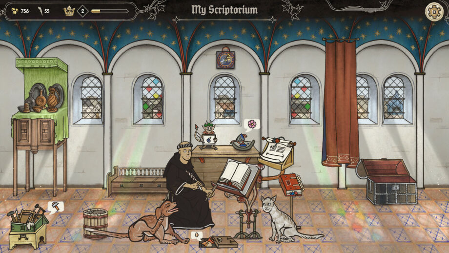 Yelzkizi scriptorium: master of manuscripts – newly released illustration sandbox game lets you create medieval art freely