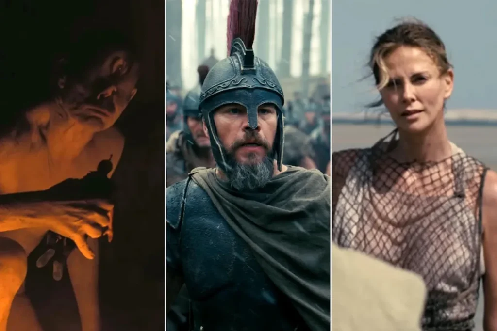 Yelzkizi the odyssey trailer: odysseus’ dog argos, charlize theron’s first look, tom holland vs robert pattinson, and everything we know