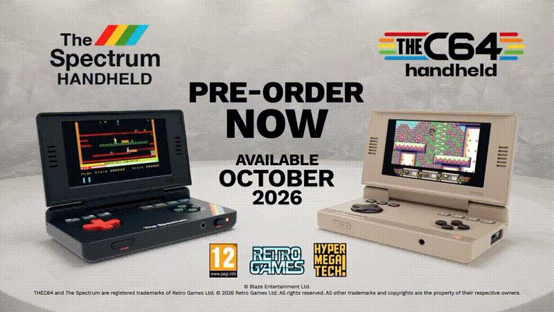 yelzkizi Commodore 64 and ZX Spectrum Clamshell Handhelds Are Coming Later This Year: Price, Release Date, Specs, and Built-In Games