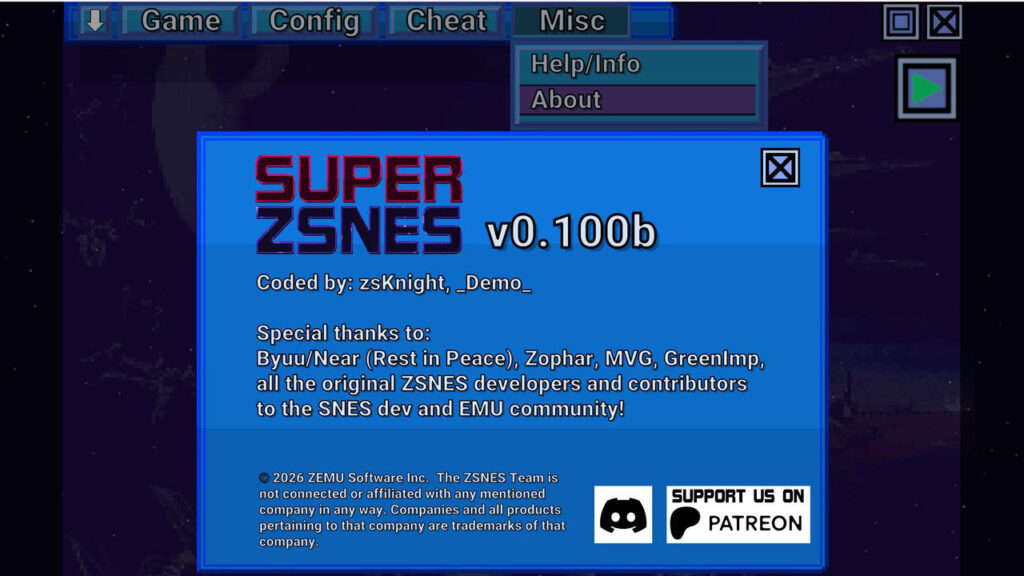 Super zsnes: revival of the 90s nintendo emulator that shifts processing to the gpu