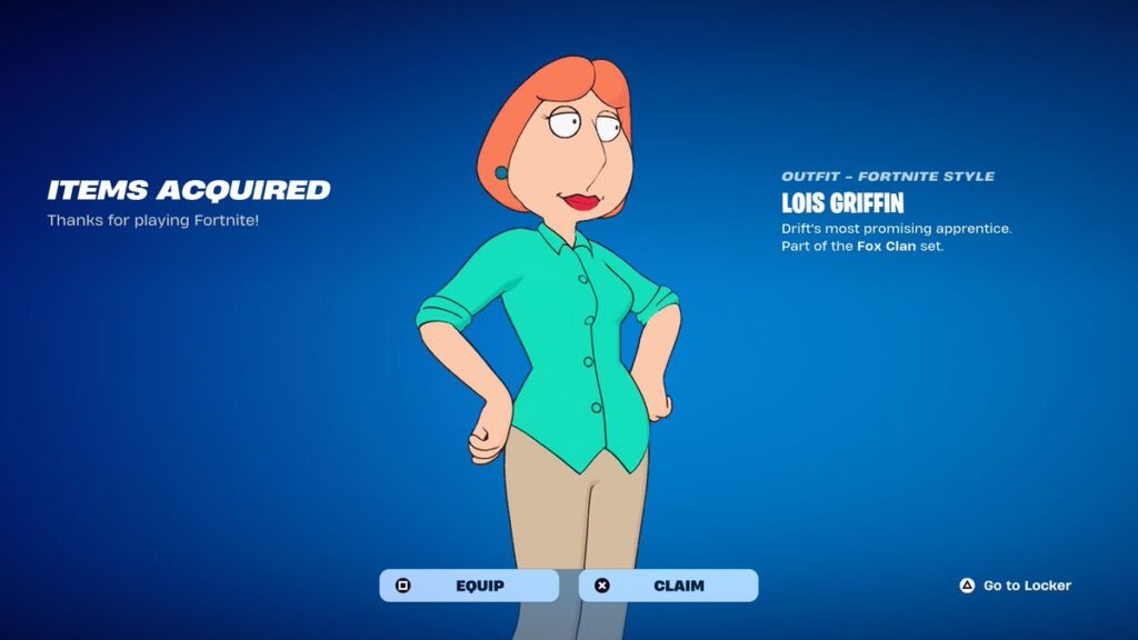 Yelzkizi Fortnite Leak: Lois Griffin, Peggy Hill & Linda Belcher Skins Rumored Crossover