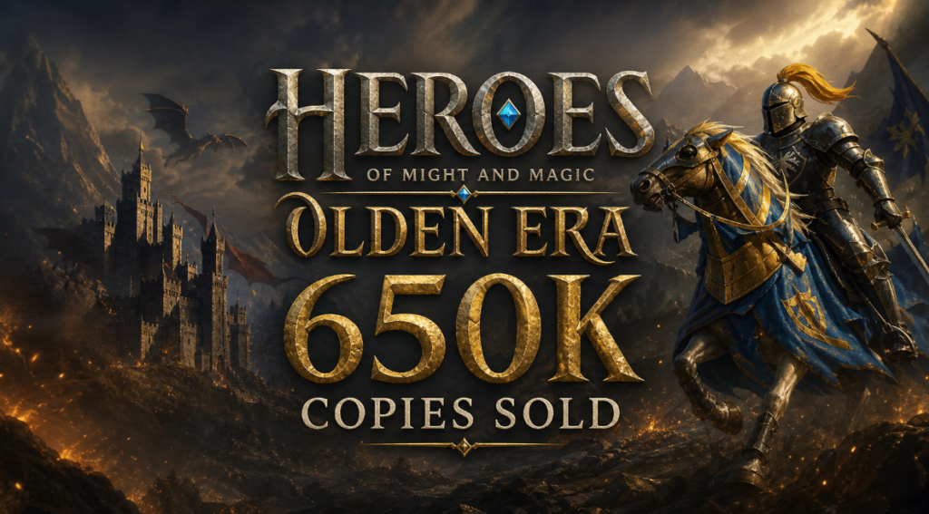 Yelzkizi sales of heroes of might and magic: olden era reached 650,000 copies in less than a week (early access success)