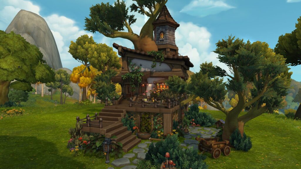 Yelzkizi world of warcraft just got its most expensive housing microtransactions yet: $75 cozy treehouse retreat bundle explained