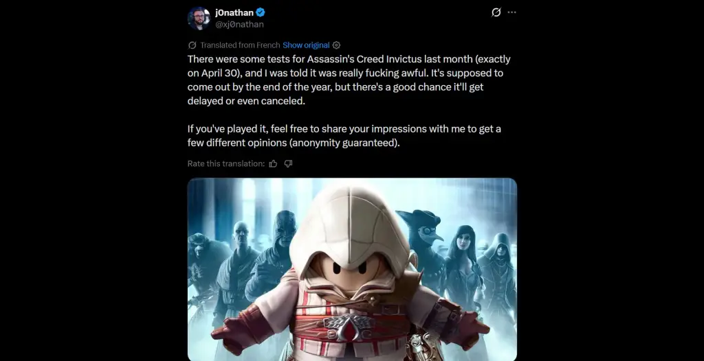 Assassin’s creed pvp multiplayer spin-off’s recent playtest reportedly didn’t go well: invictus leak, possible delay, and what it means